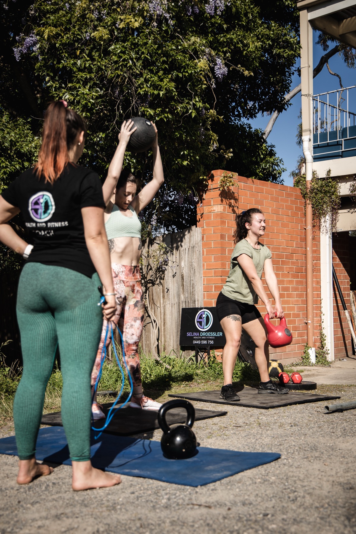 Health&Selina outdoor training session